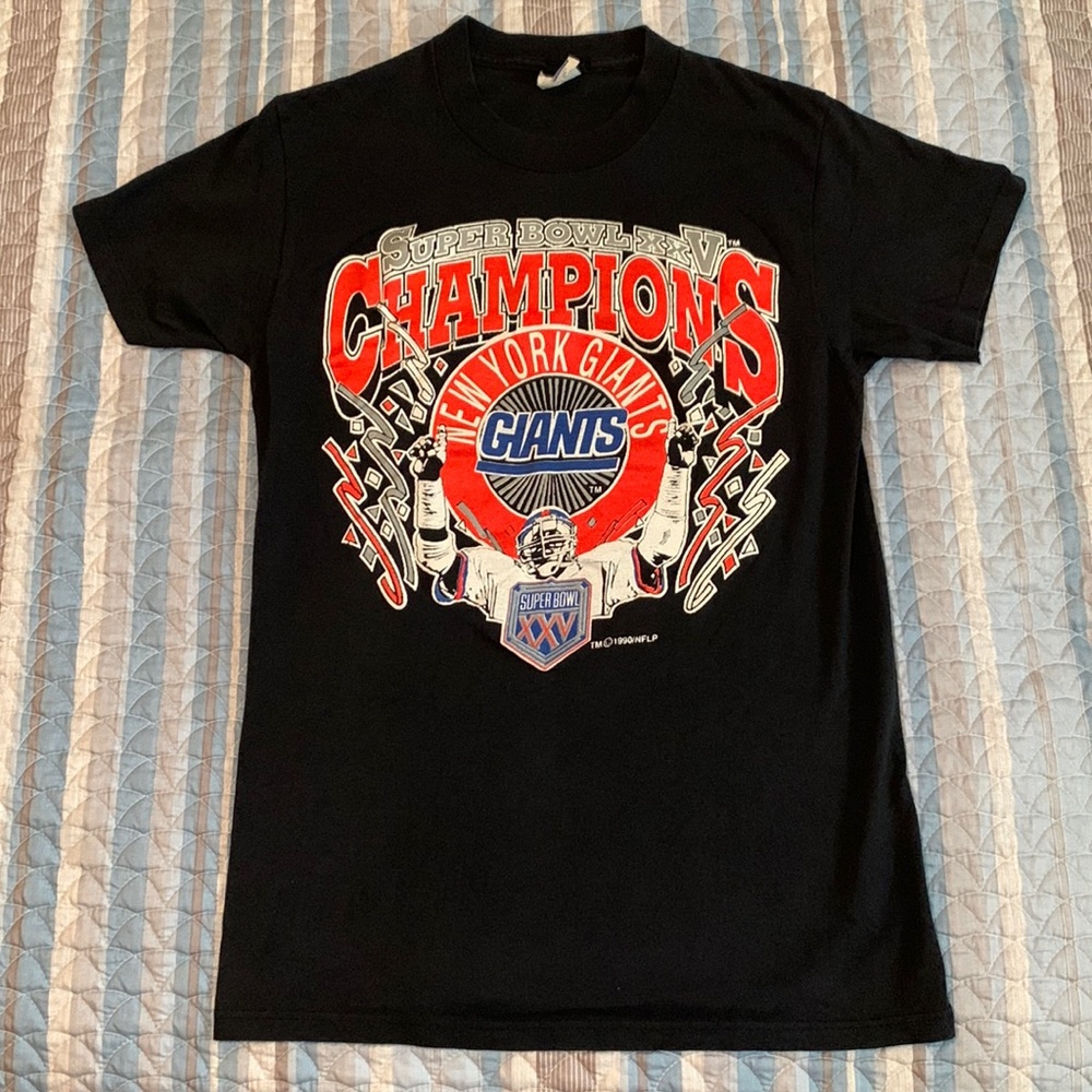 Vintage NY Giants Super Bowl Shirt
